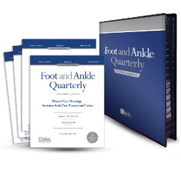 2023 - Foot and Ankle Quarterly (FAQ) Volume 34 - Annual Subscription