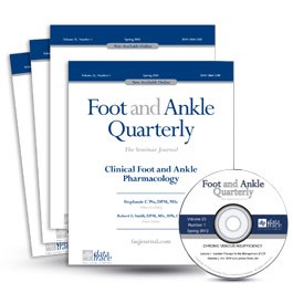 Foot and Ankle Quarterly (FAQ) - Purchase Back Issues; Discount on Complete Volumes